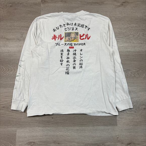 Kill Bill Volume 1 x HUF Long Sleeve T Shirt Men's Large - Picture 3 of 13